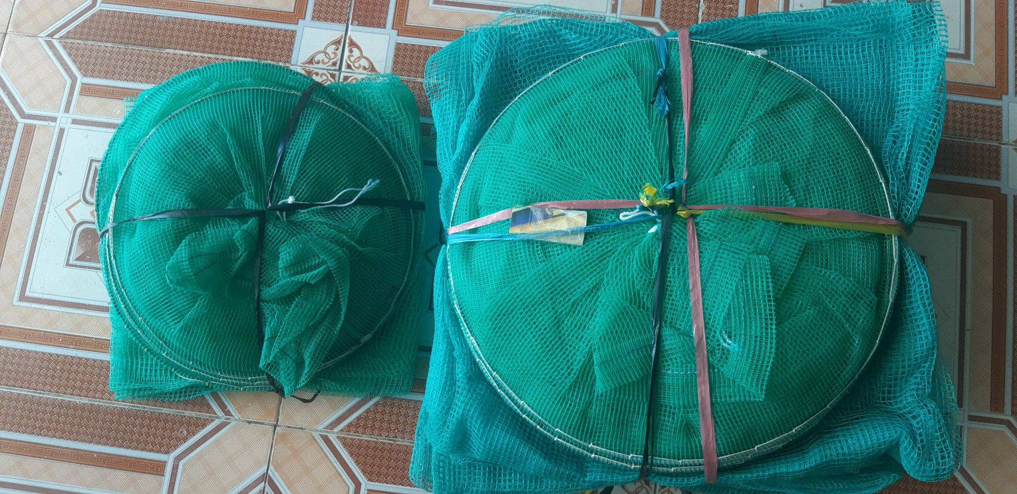 Dớn bắt cá, tôm, lươn, rắn loại 5 vành - 6 vành (có 2 cánh)