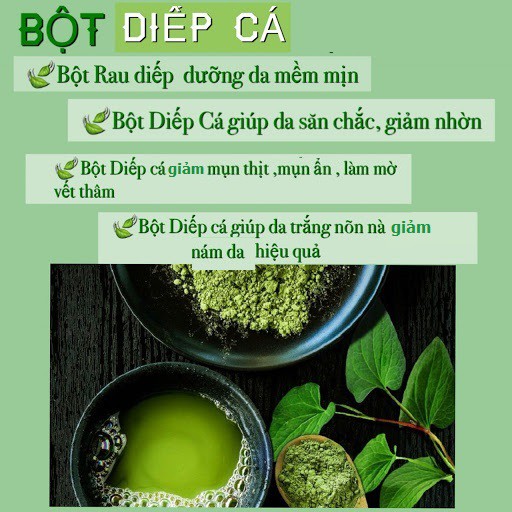 [Hot] Pure Fish Mint Powder 100g - Tan Phat Herbal Medicine