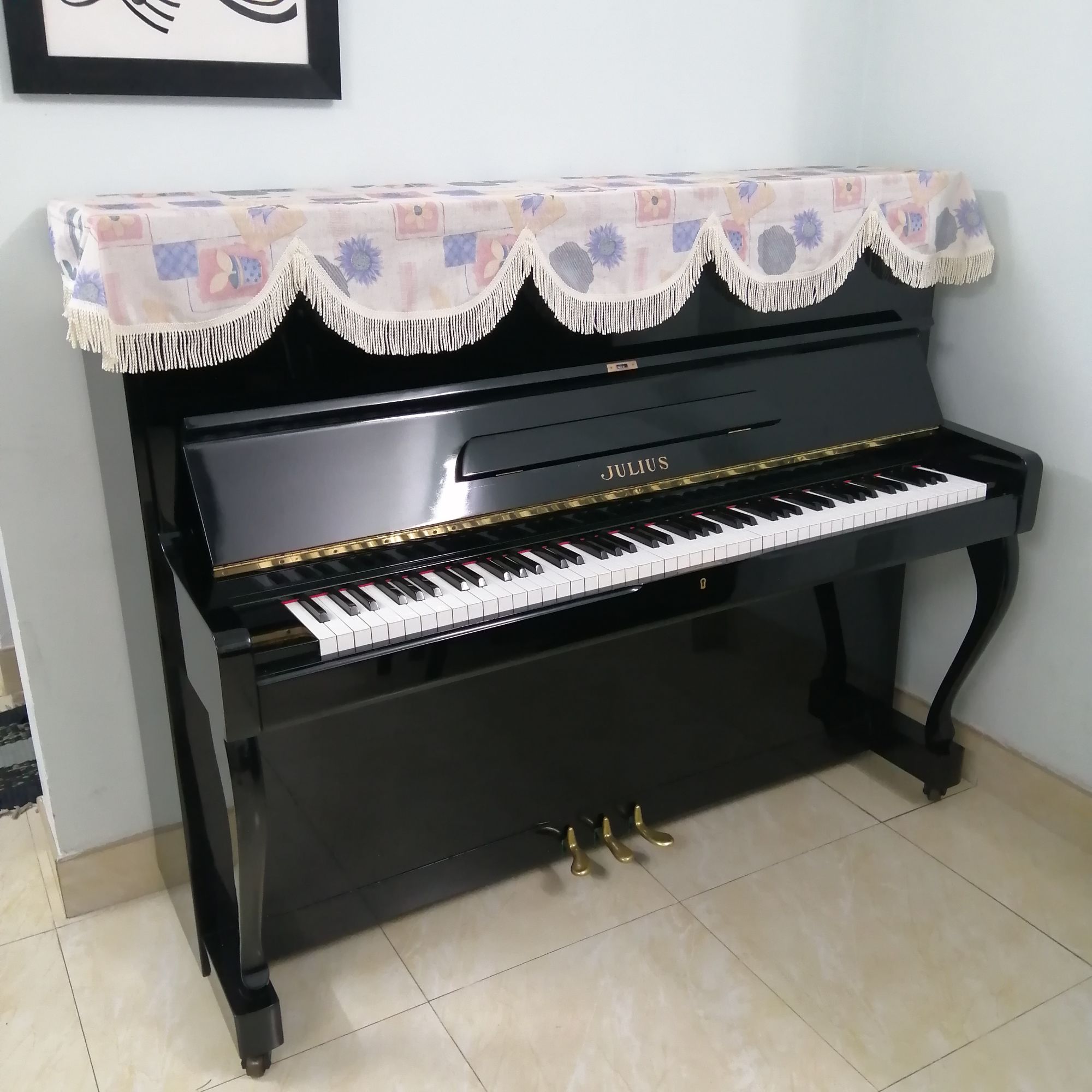 [HCM]Khăn phủ cho đàn Piano cơ Piano điện