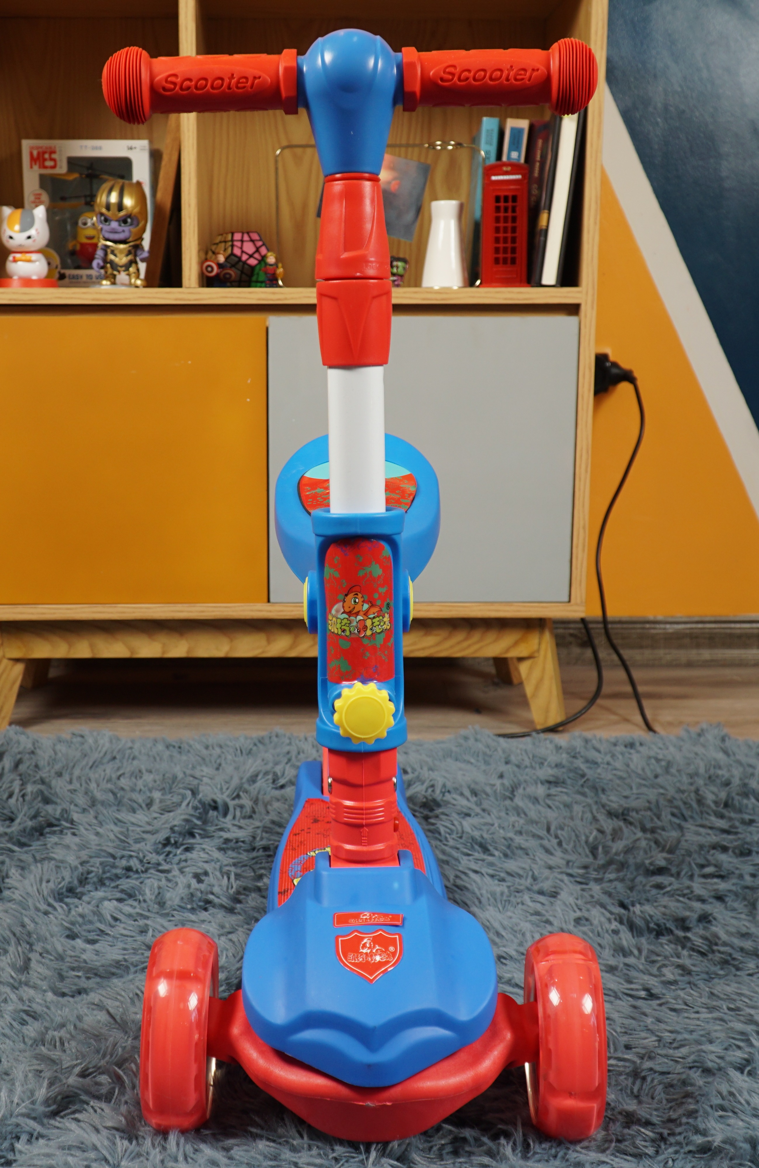 Xe Trượt Scooter Trẻ Em B19 với 2 Chế độ ( có thể dùn để ngồi đẩy hoặc trượt xe chòi chân)