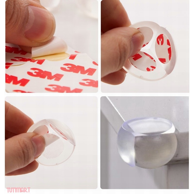 Set 2 miếng bọc cạnh bàn silicon an toàn cho bé