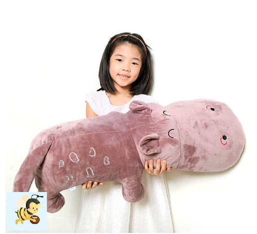 Gấu Bông Gối Ôm Hà Mã Hàng Cao Cấp