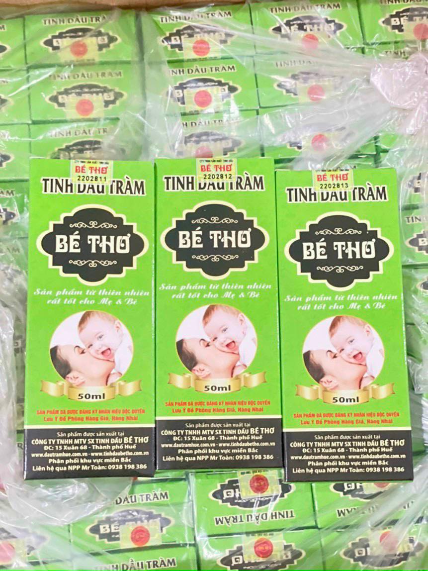 Tinh dầu tràm Bé Thơ chai 50ml