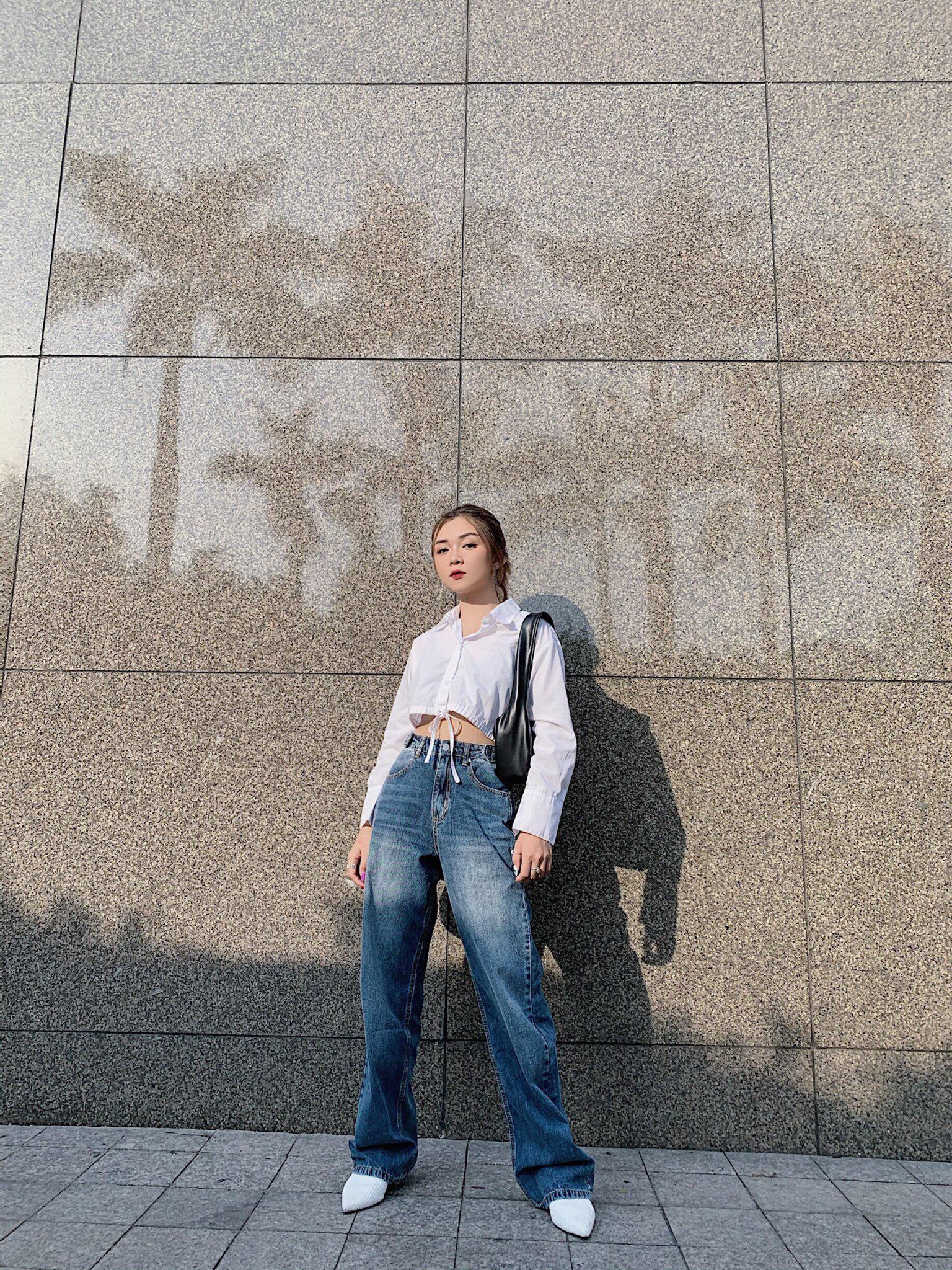 Quần THREE BUTTON JEANS thời trang