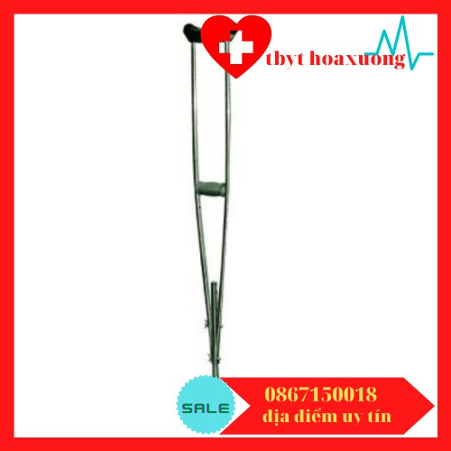 [giá tốt] Đế cao su nạng inox Việt Nam-1 đôi