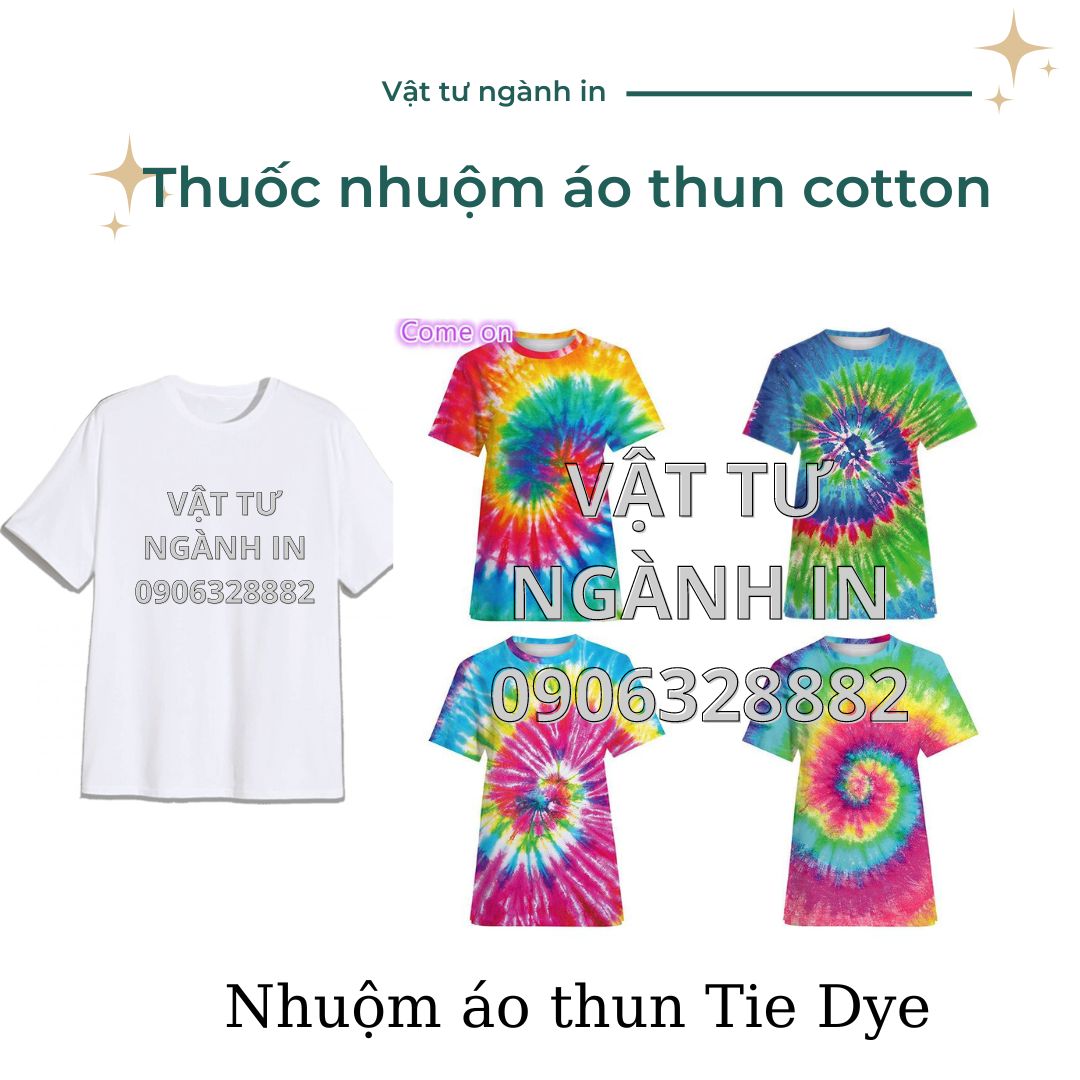 Thuốc nhuộm áo thun cotton