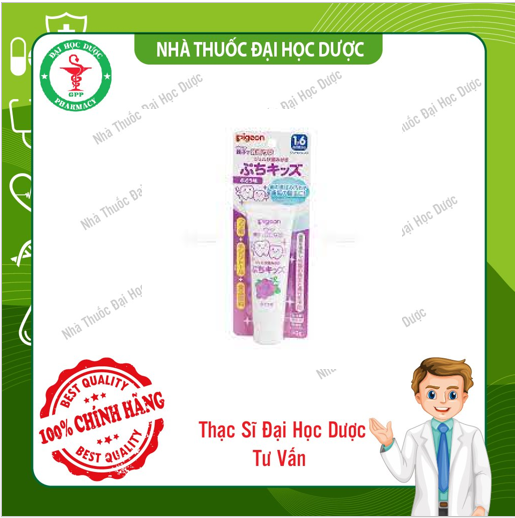 Kem đánh răng Pigeon cho bé từ 18 tháng