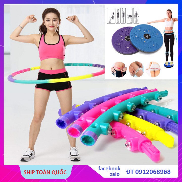 Vòng Lắc Bụng Lắc Eo Massage