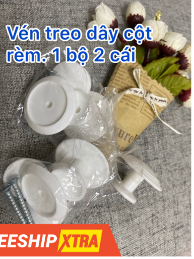 Núm vén treo dây cột rèm 8,000k/cặp