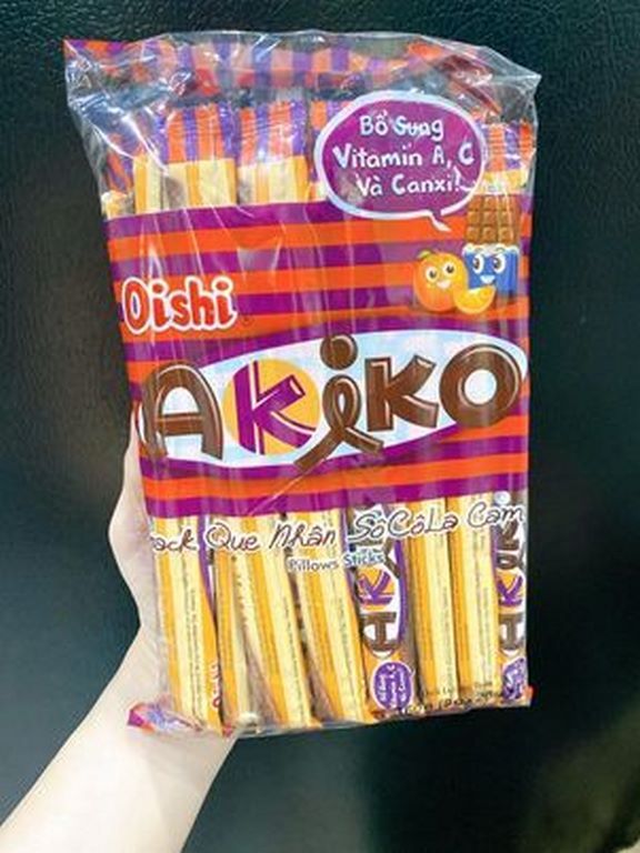 Bánh Akiko Nhân Socola Cam - Siêu Ngon