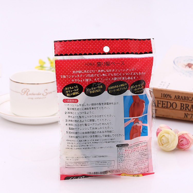 Bộ 3 đệm phồng, set độn phồng tóc, tóc giả nữ