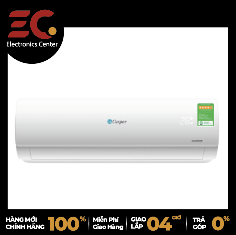 [HCM] Máy lạnh Casper Inverter 1.5 HP MC-12IS33