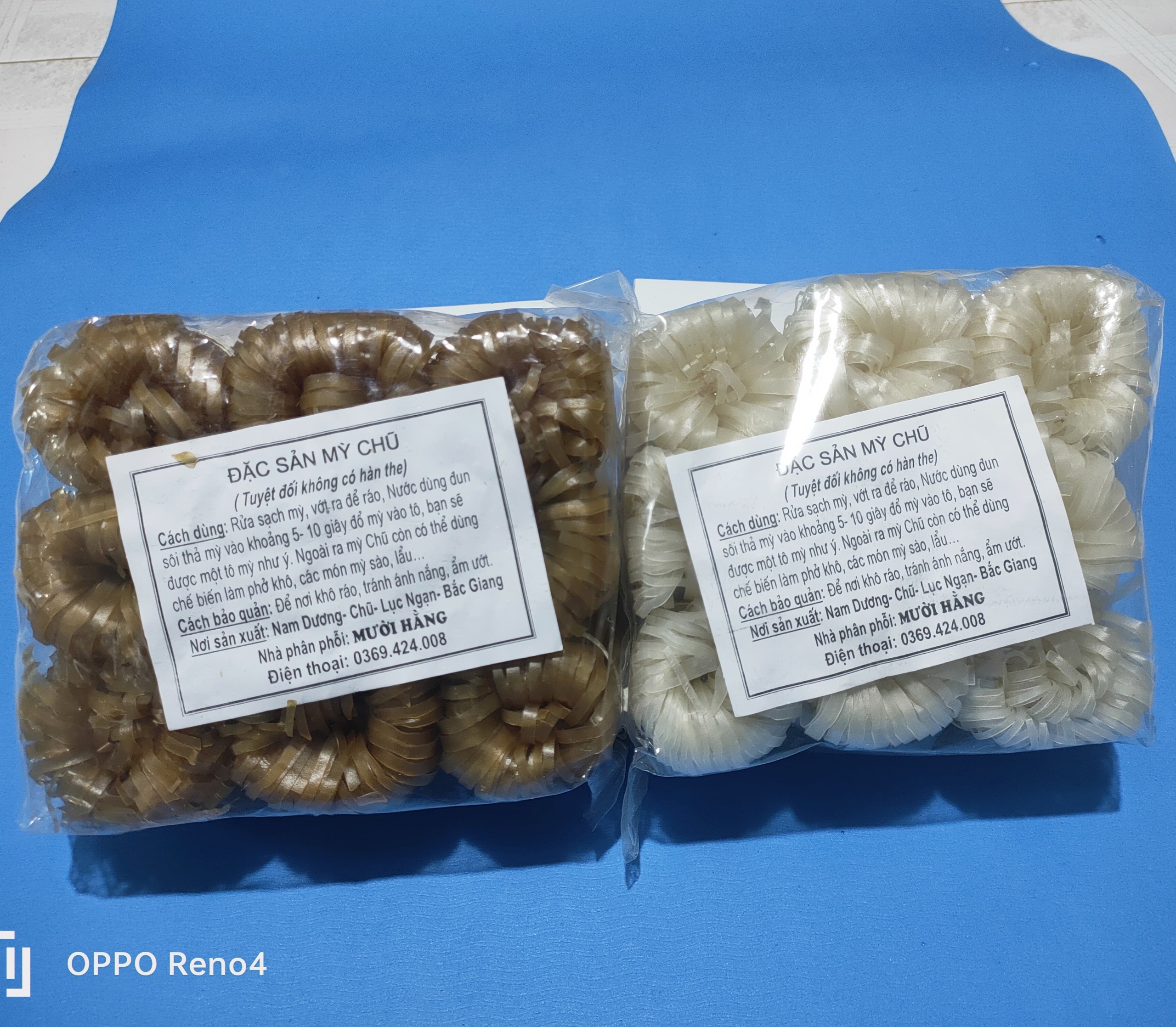 [HCM]Mỳ chũ Bắc Giang - 1 gói 9 cuộn - phở khô