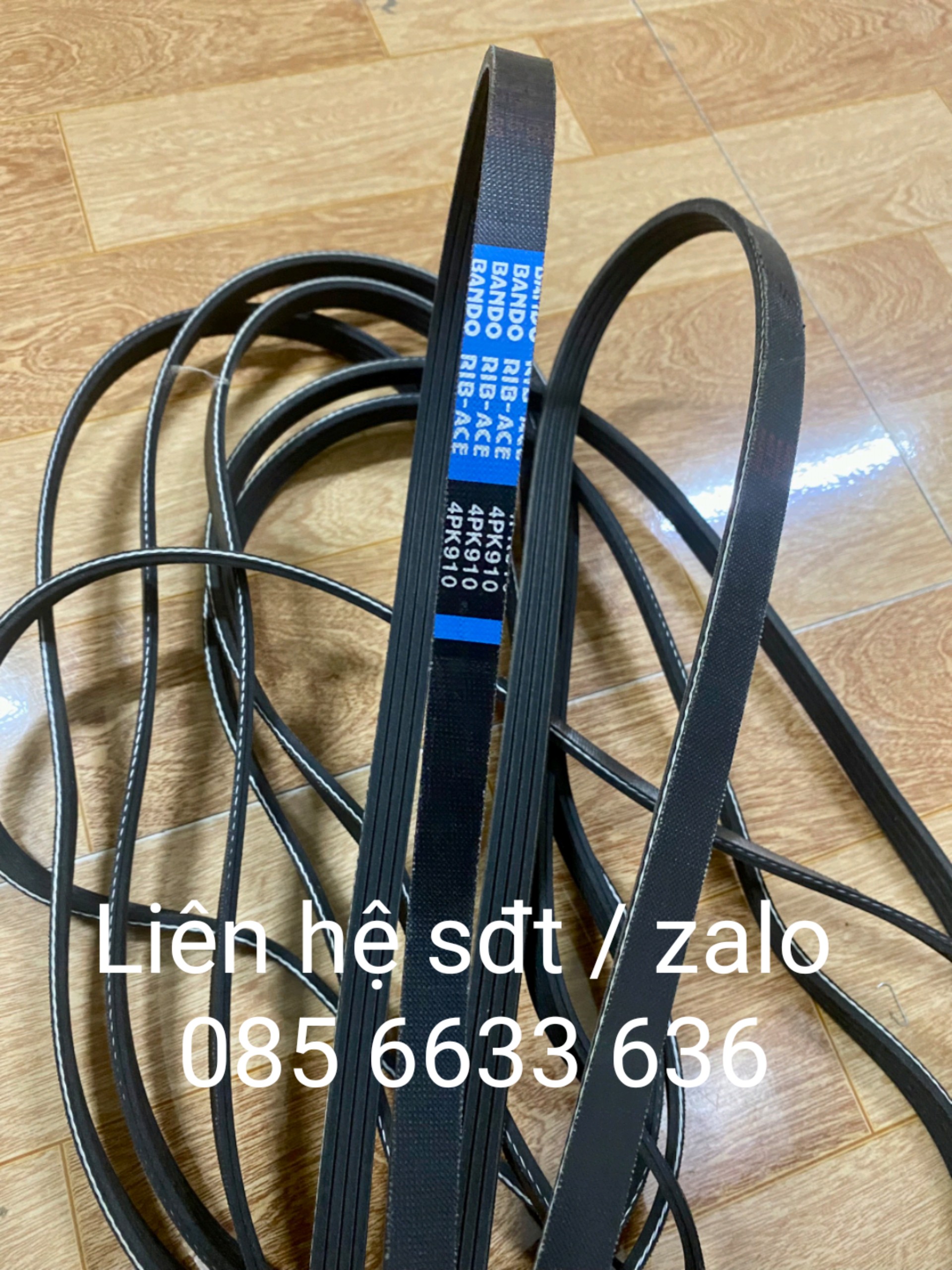 Dây điều hòa matiz , spark m200 , matiz 3 thông số 4pk910