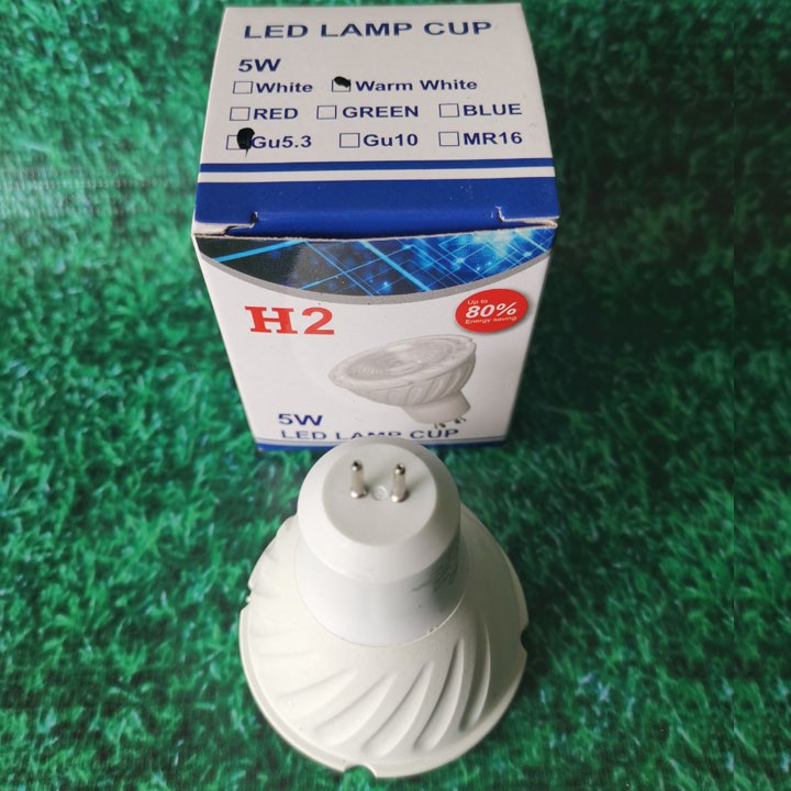 BÓNG ĐÈN LED CHÉN COB 5W ĐUI GHIM Gu5.3