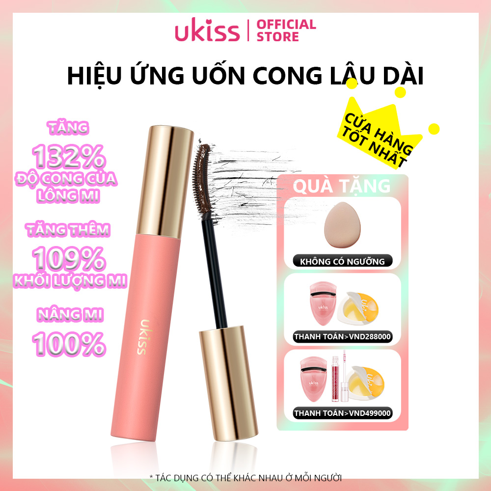 Đế Lông Mi Pháo Hoa UKISS, Tạo Kiểu Tóc Lỏng Không Thấm Nước