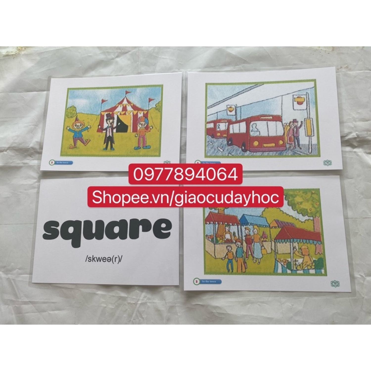 Flashcards Get Ready For Mover luyện thi Cambridge