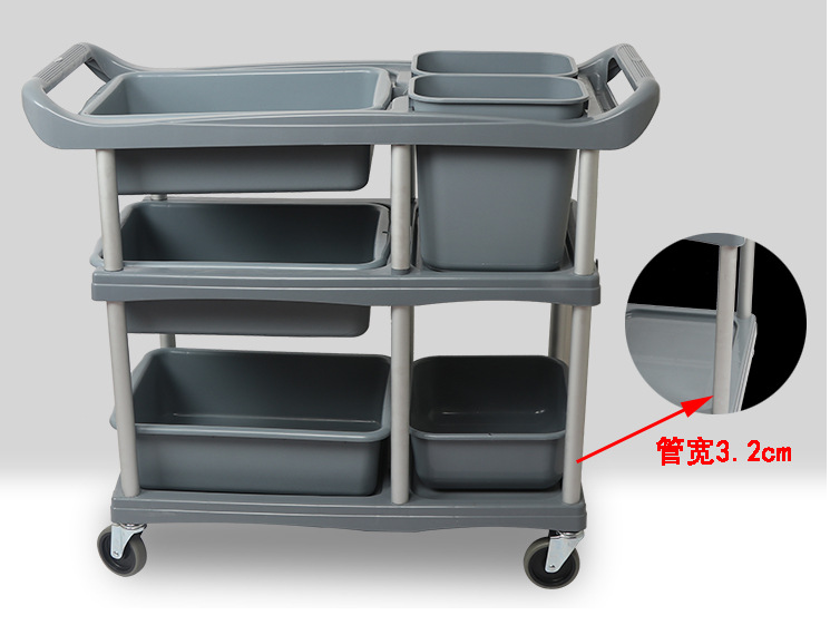 Xe thu dọn bát đĩa