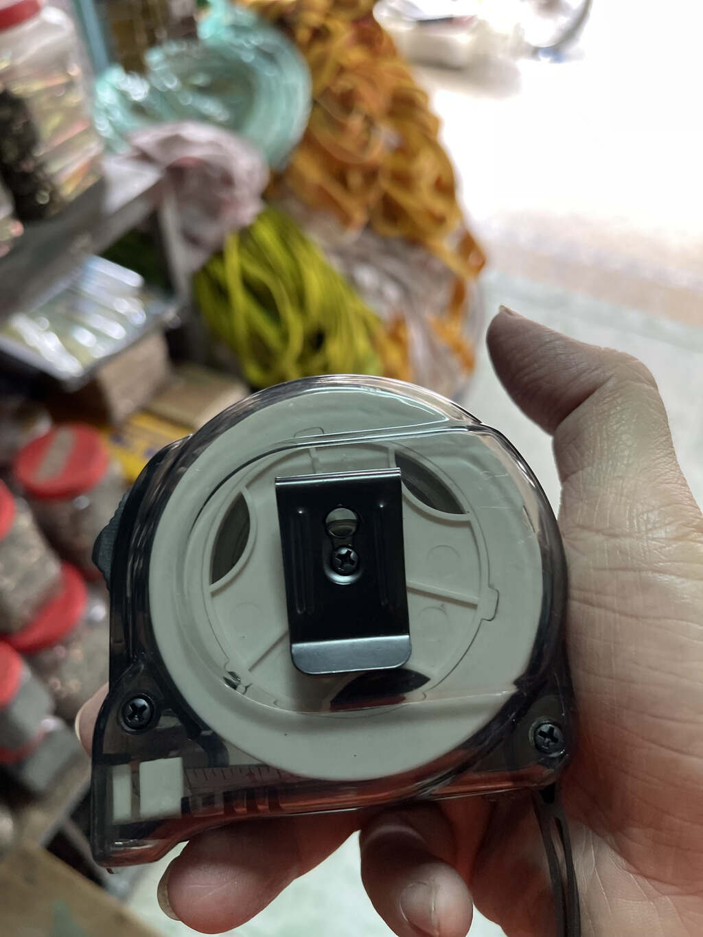 Thước kéo YAN 2 mắt (số và Loban) 10 mét - trong