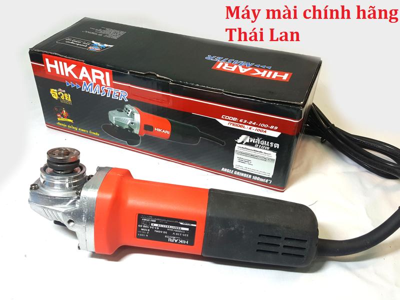 Máy mài Thái Lan-Máy mài Hikari K-100A 810W