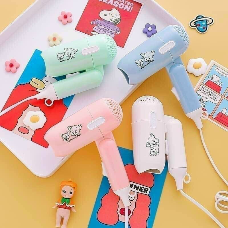 MÁY SẤY TÓC MINI TIỆN ÍCH GẤP GỌN HÌNH THÚ