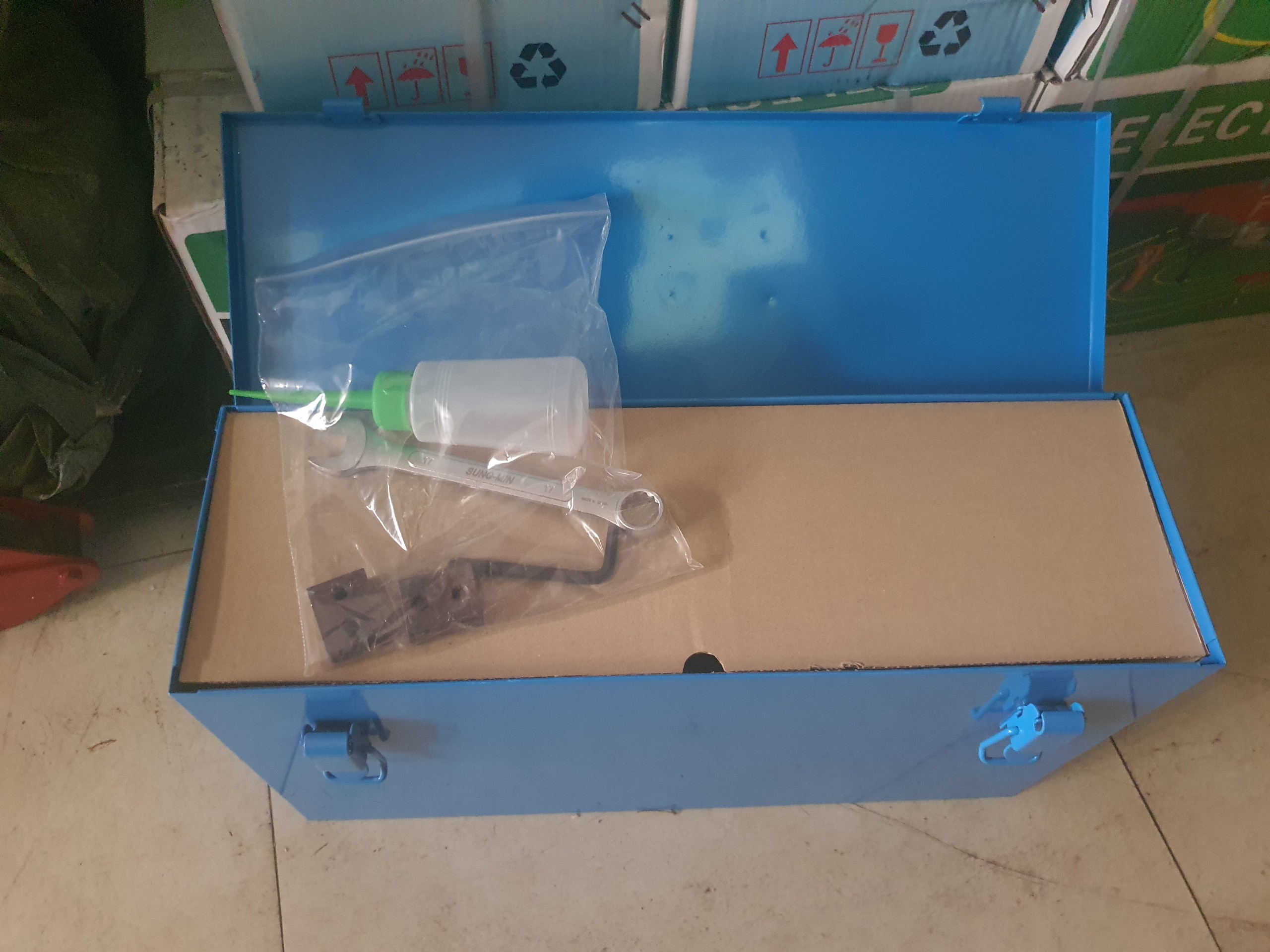 Máy cắt sắt thủy lực phi 25 Hàn Quốc (mới)