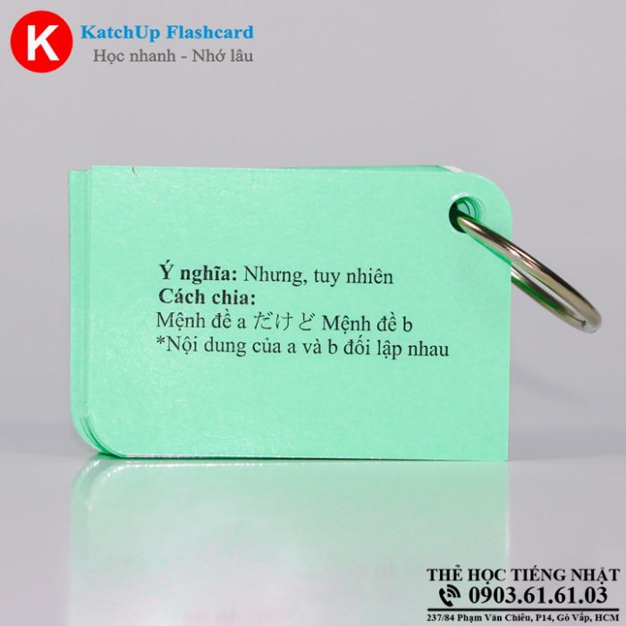 [HCM] Bộ Flashcard Tiếng Nhật Ngữ Pháp N3 (Soumatome N3)