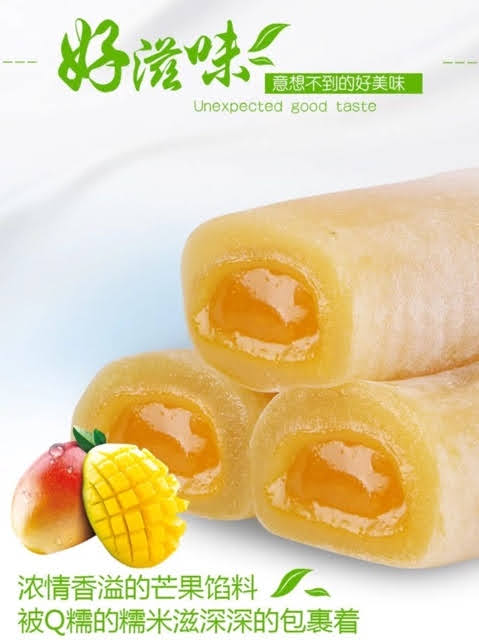[ Sẵn hàng - Date 6 tháng] Combo 2000g BÁNH MOCHI ĐÀI LOAN DÀI