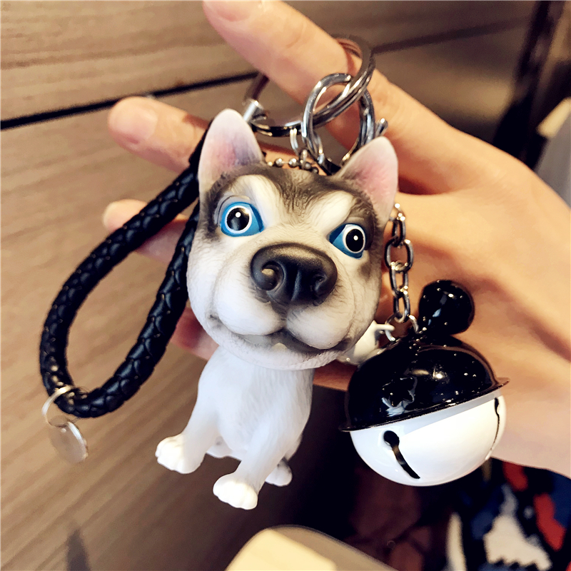 [HCM]Móc Khóa Chó HuskyCute 3D