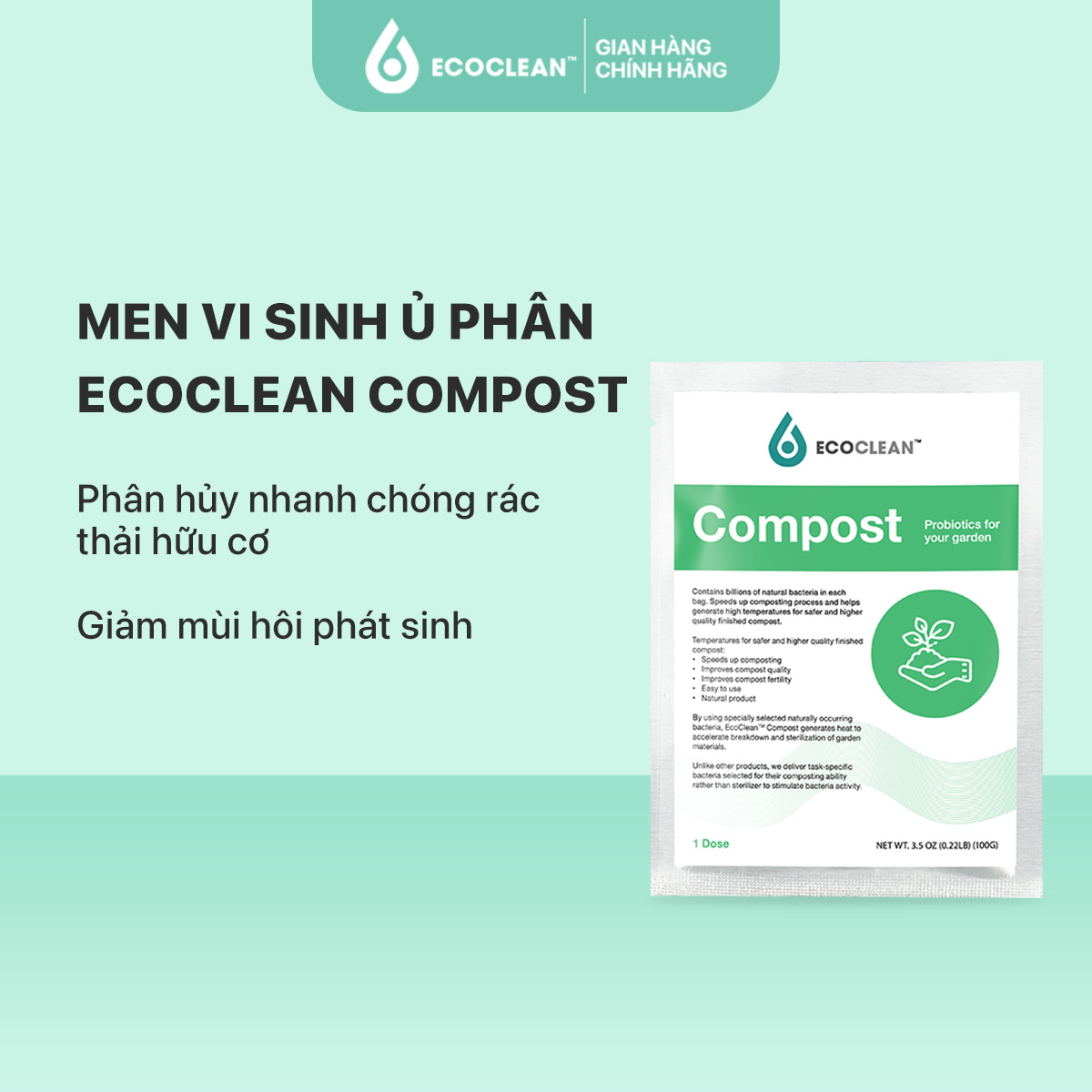 Vi Sinh Ủ Phân Hữu Cơ - EcoClean Compost