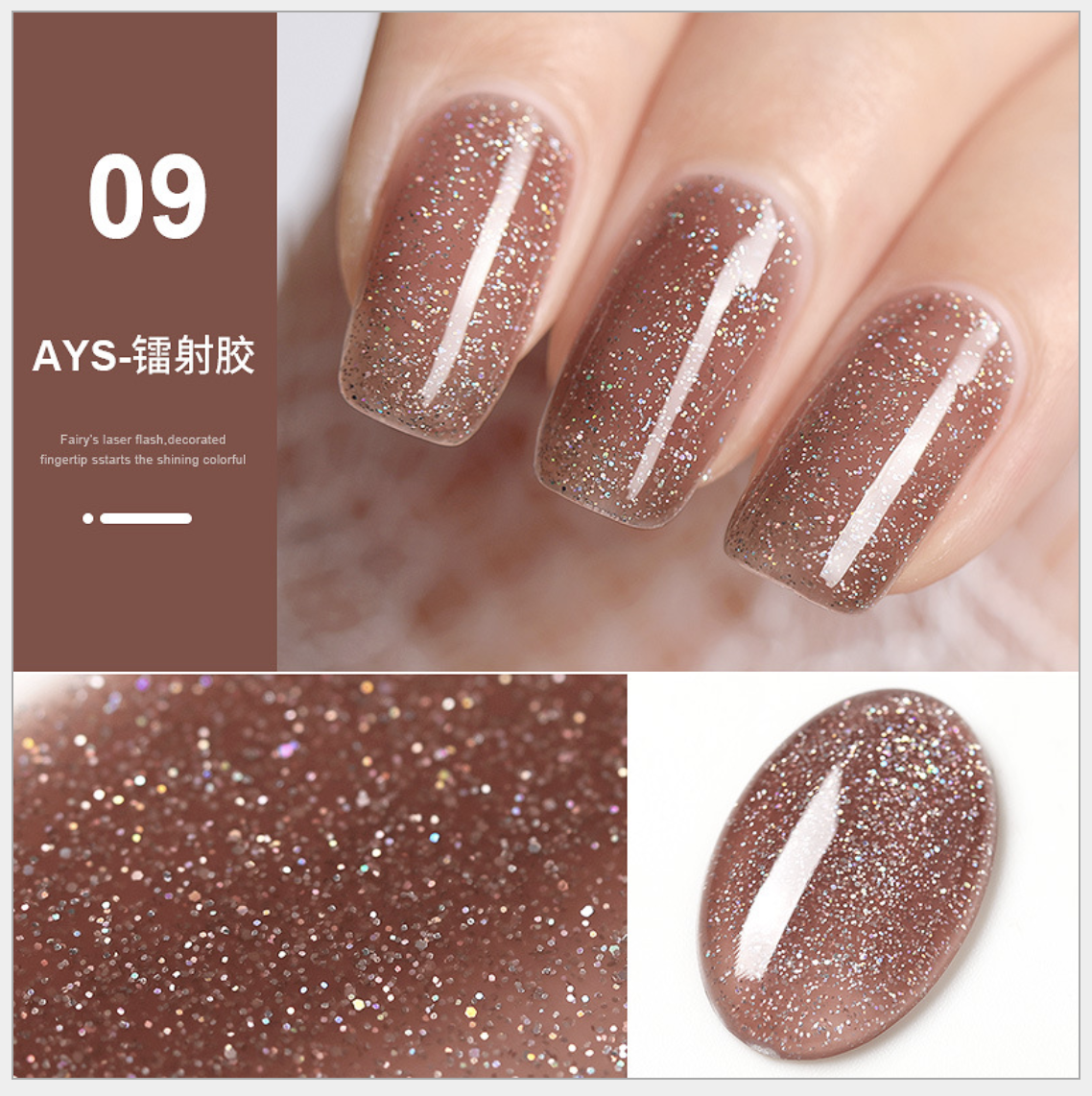 Sơn Gel AS Mã AYS 15ml ( Sơn Gel Hơ Máy )