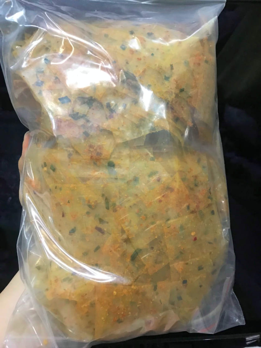 Bánh Tráng Miếng Vị Thập Cẩm 250G