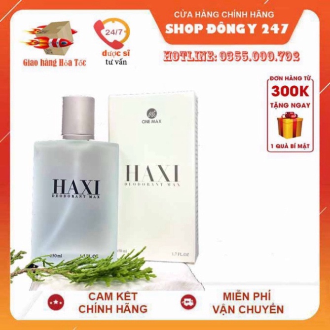 ✅ (HAXI) Xịt khử mùi cơ thể HAXI