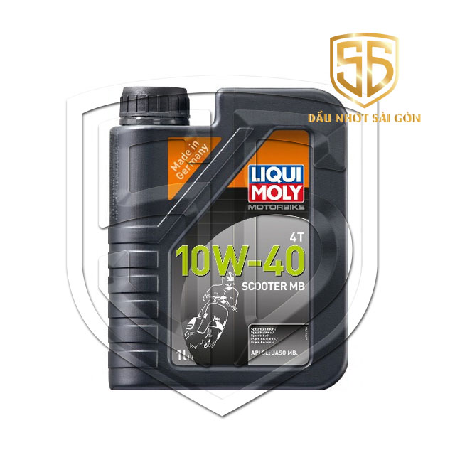Liqui moly scooter mb 10w40 - dầu nhớt cao cấp xe tay ga chạy 2500km