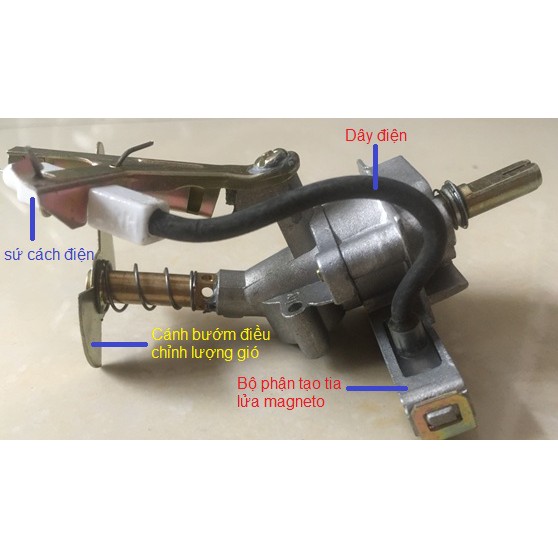 Cụm đánh lửa đơn dành cho bếp gas đôiđơn dương kính và bếp inox