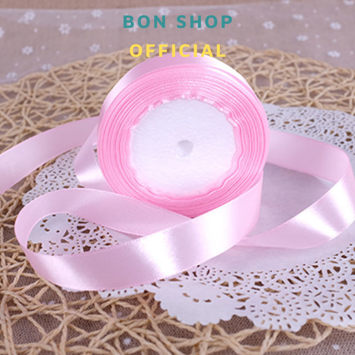 Cuộn Ruy Băng lụa bảng 2CM dài 22M - nhiều màu sắc