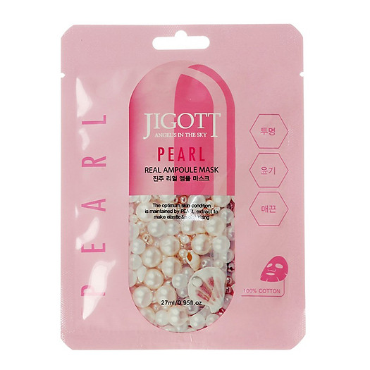 Mặt nạ giấy Jigott Hàn Quốc (lựu, collagen, cấp ẩm, trà xanh, hoa sen...)