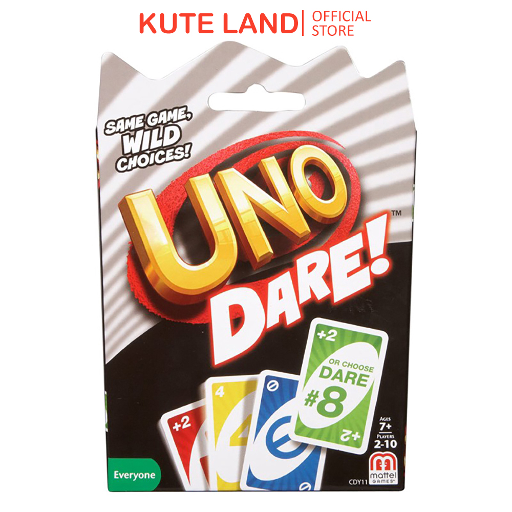 Bộ bài uno dare board game vui nhộn