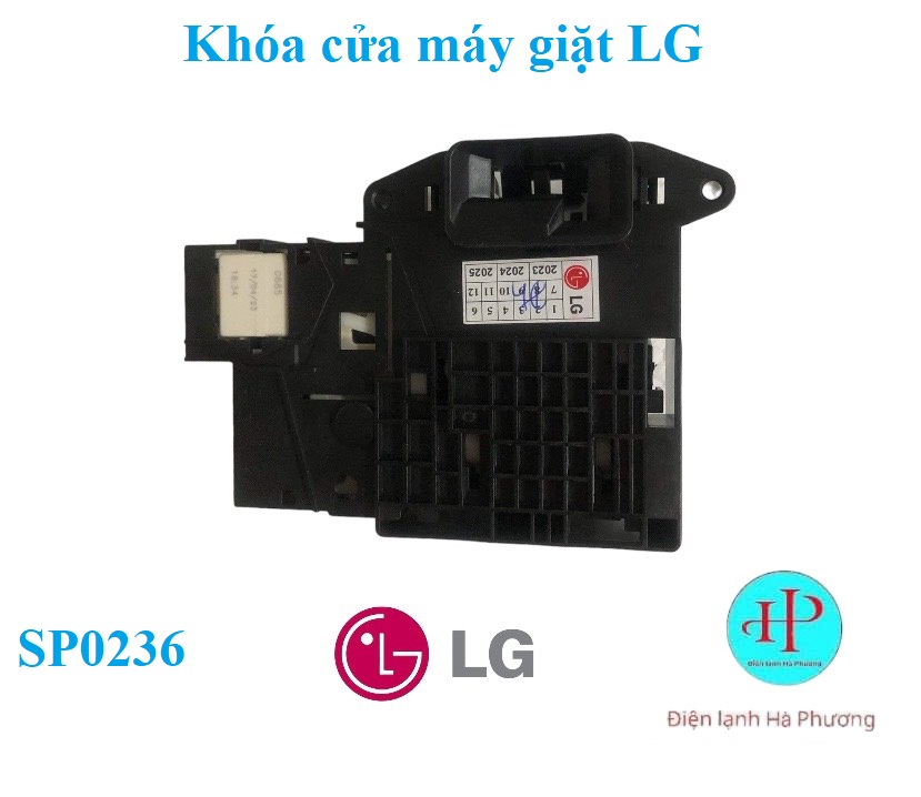 Công tắc khóa cửa máy giặt lg cửa ngang - mới hãng - f120