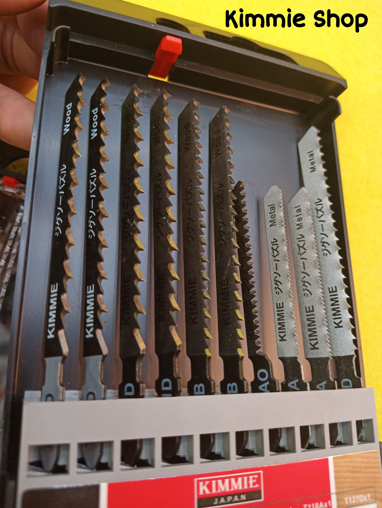 [HCM]Lưỡi cưa lọng gỗ sắt Kimmie ( nguyên set )