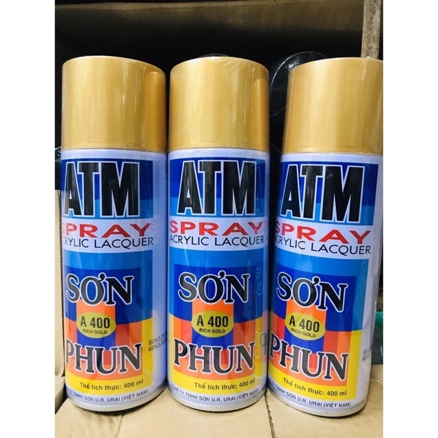 SƠN PHUN ATM NHŨ VÀNG A400