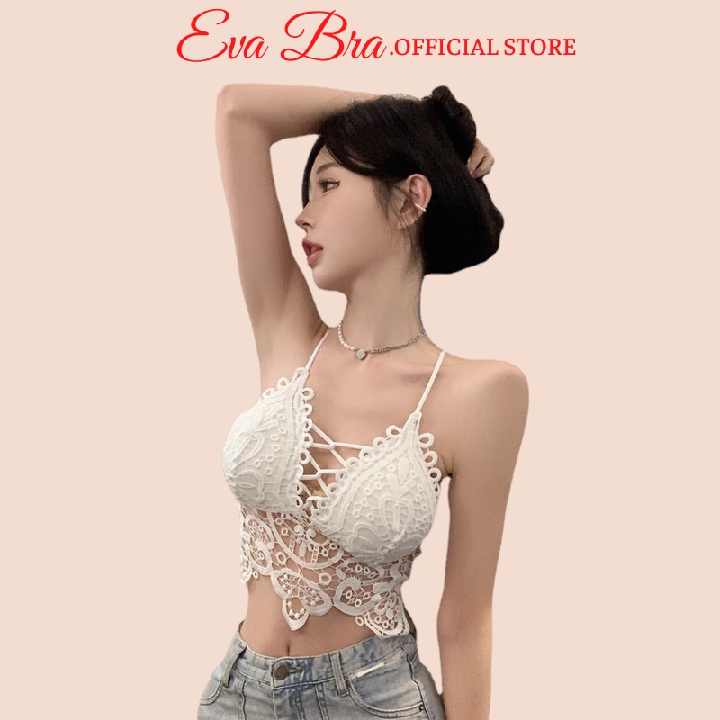 Áo Bra Ren Nữ Crotop Siêu Hot Hở Lưng - 210