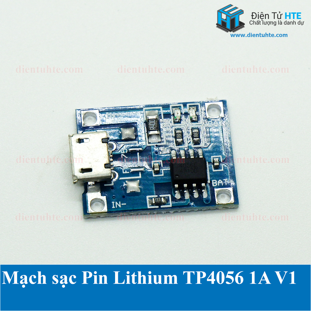 Combo 2 Mạch sạc Pin Lithium TP4056 1A V1