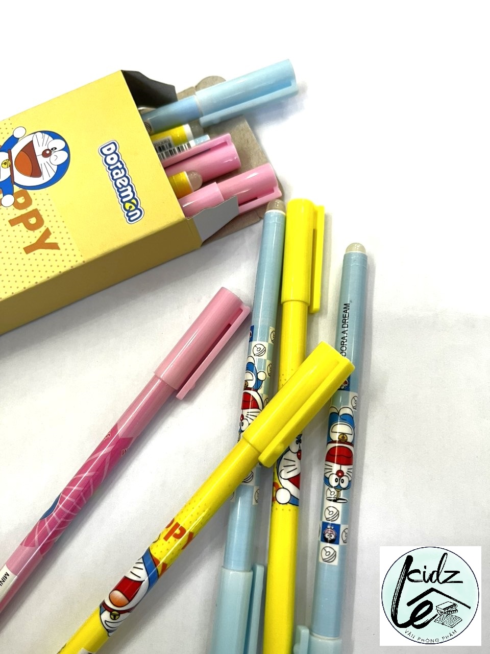 (HCM) Bút mực tím gel xoá được ( tẩy ) Mini-1306 CENVAVA-Doremon( 12 cây/ hộp, mực tím )
