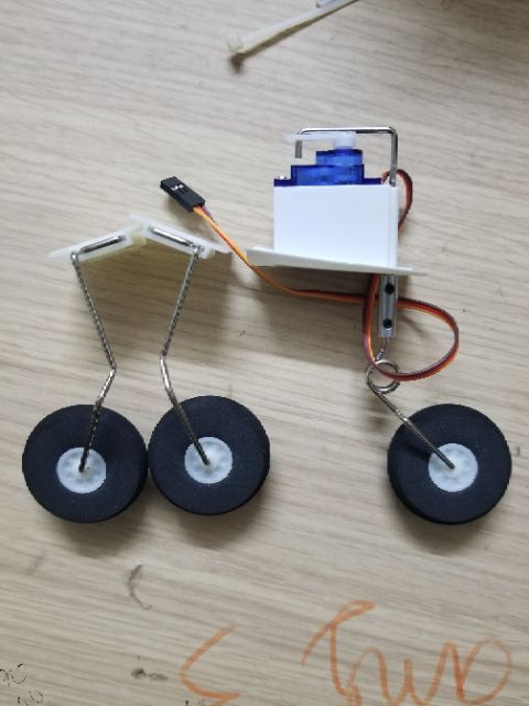 Bô càng đáp kiểu Hobbyking đã bao gồm servo