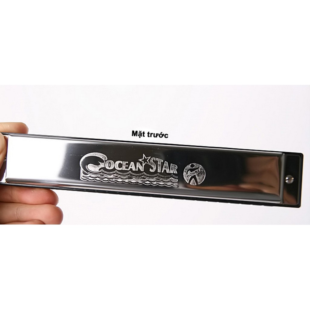 Kèn harmonica tremolo Hohner Ocean Star Key C M254