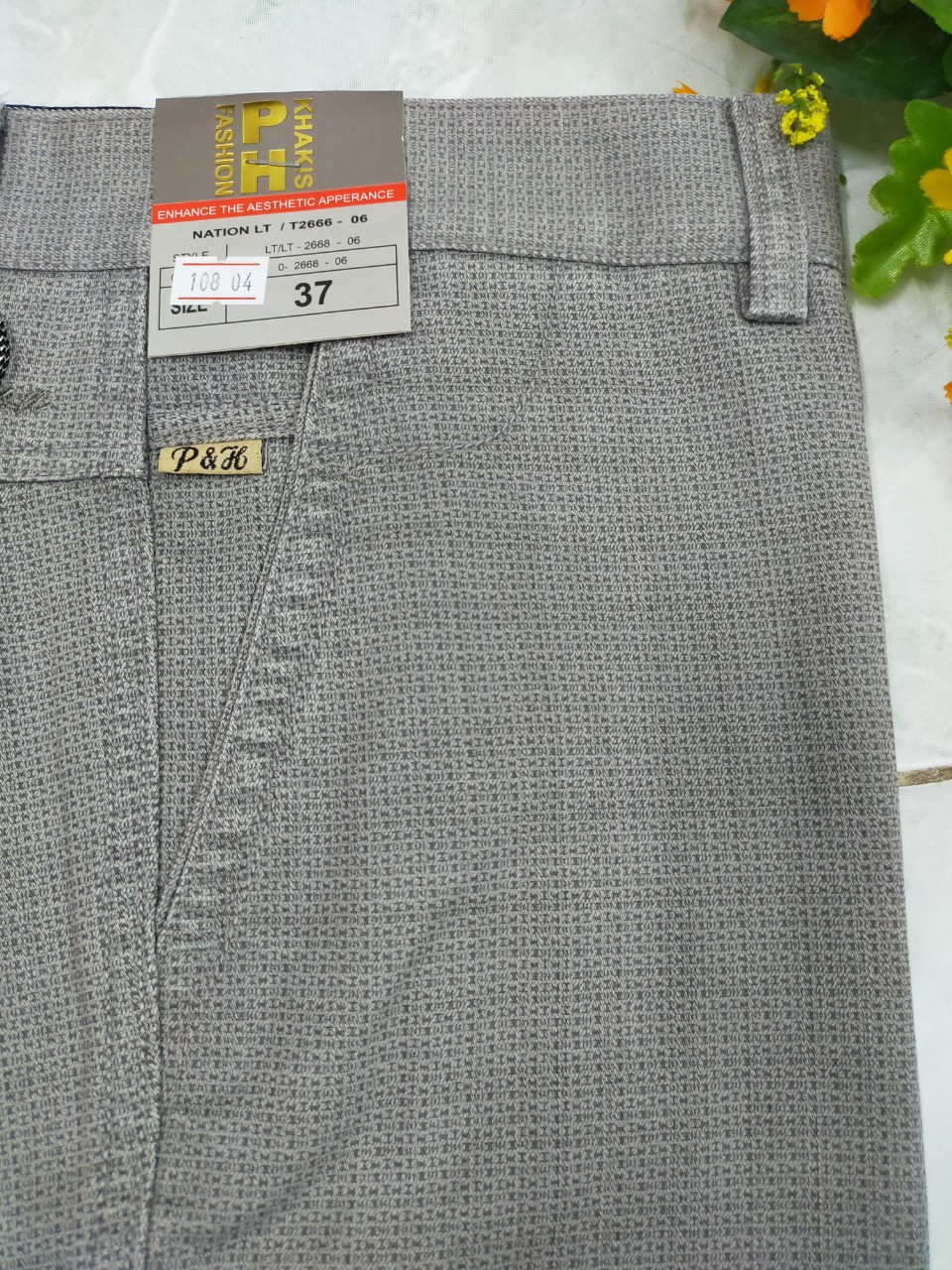 Quần kaki trung niên bigsize cao cấp