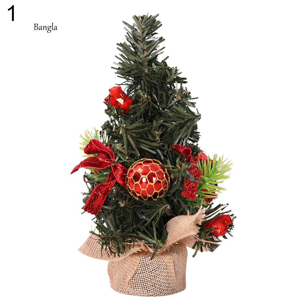 ( Tặng kèm dây đèn nháy) Cây thông noel mini để bàn, Cây thông noel.