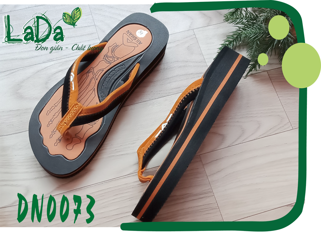 Dép Kẹp Xỏ Ngón 3 Phân Hình Bàn Chân [DN0073]