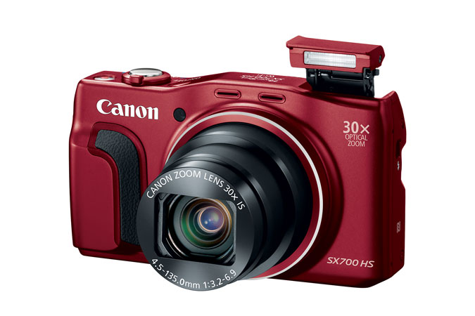 [Trả góp 0%]Máy ảnh Canon PowerShot SX700 HS Digital Wifi Camera (Red) ngôn ngữ Tiếng Việt Anh...(New) Made in Japan